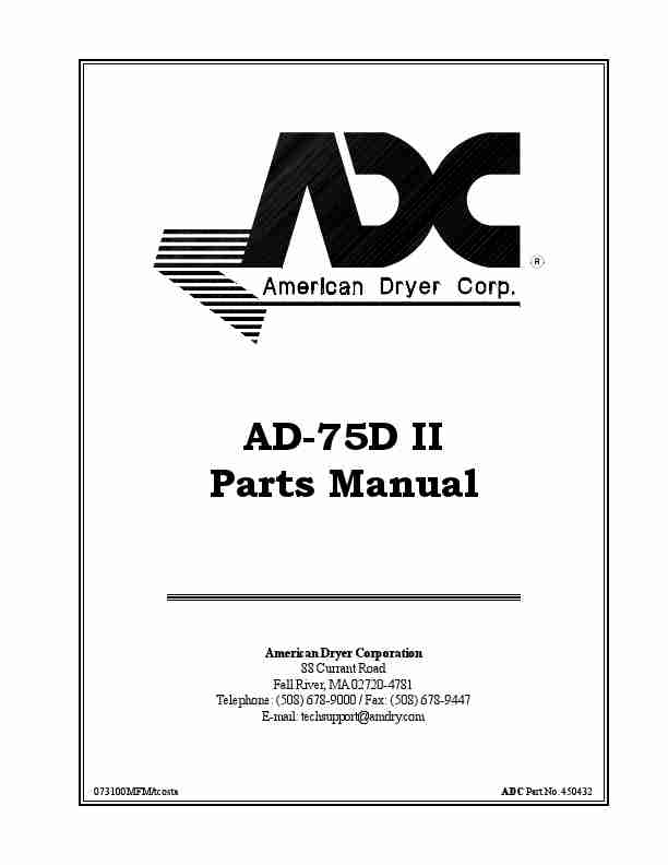 American Dryer Corp  Clothes Dryer AD-75D II-page_pdf